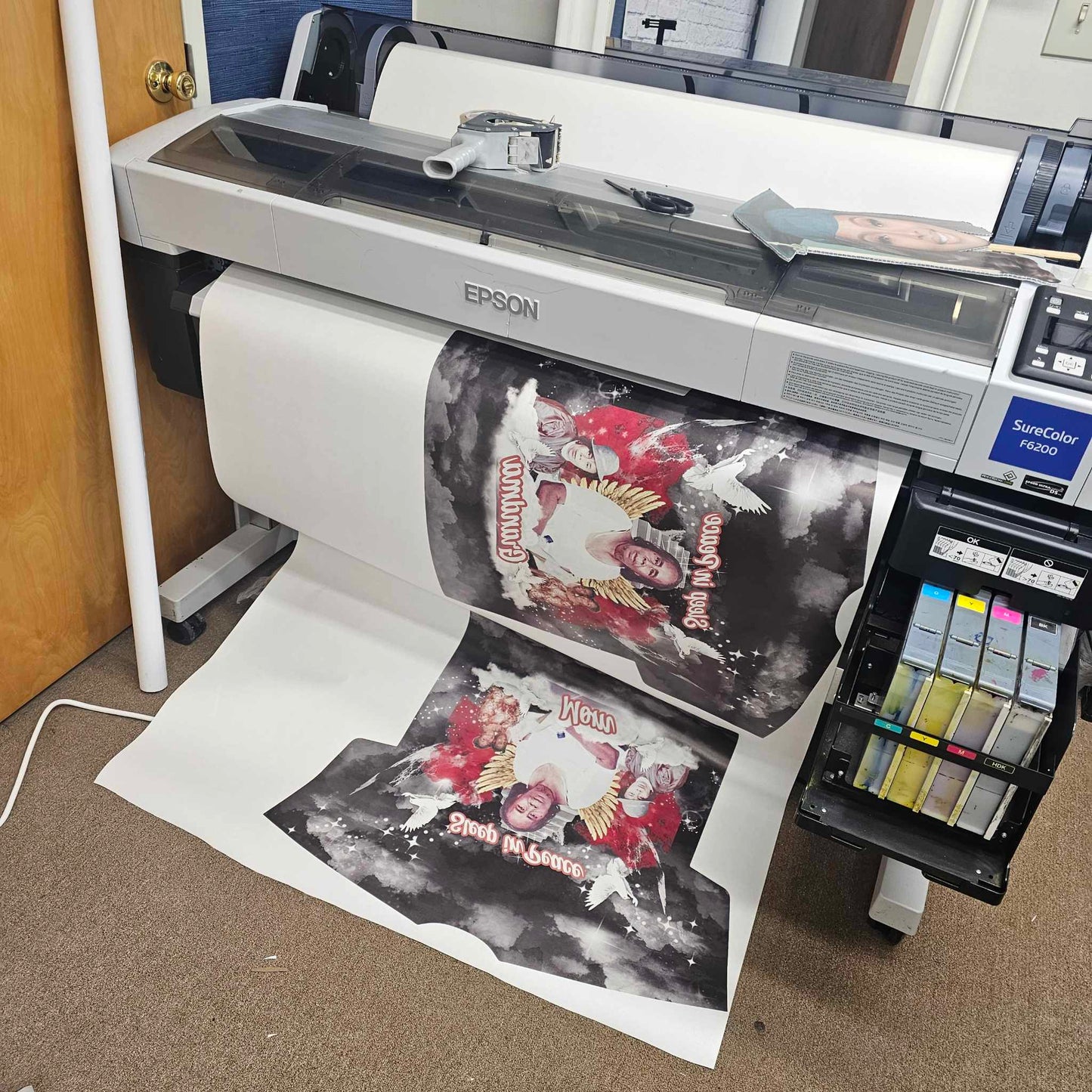 43" Sublimation Gang Sheet (Sticky Paper-SOFT BLANKS ONLY)