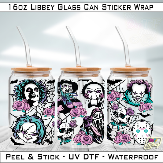 Horror Movie Libbey Cup Wrap