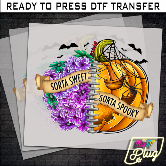 Sorta Sweet, Sorta Spooky DTF Transfer