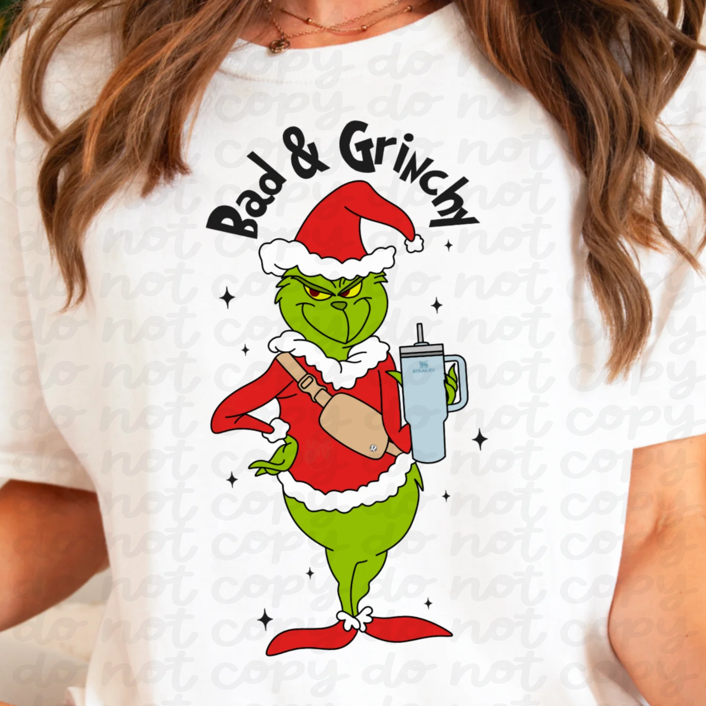 Bad & Grinchy - 8.5” DTF Transfer