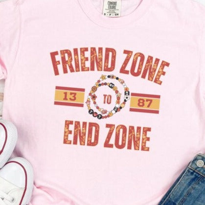 "FriendZone to EndZone" 11inch DTF Transfer