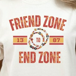 "FriendZone to EndZone" 11inch DTF Transfer