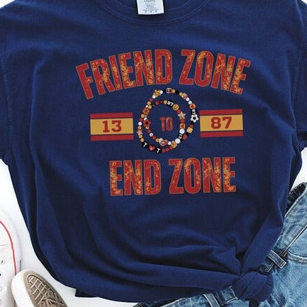 "FriendZone to EndZone" 11inch DTF Transfer